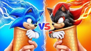 Соник против Шэдоу! Мои родители — Супер Соник и Эми Роуз!