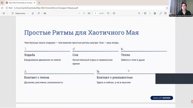 ПРОГНОЗ НА МАЙ