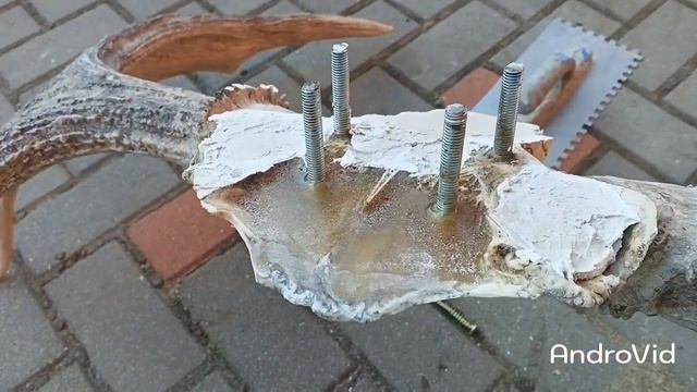 медальон для рогов в летнюю кухню