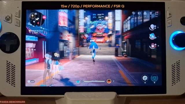 Neverness To Everness | ROG Xbox Ally | AMD Z2 A | 720p, 1080p | FSR