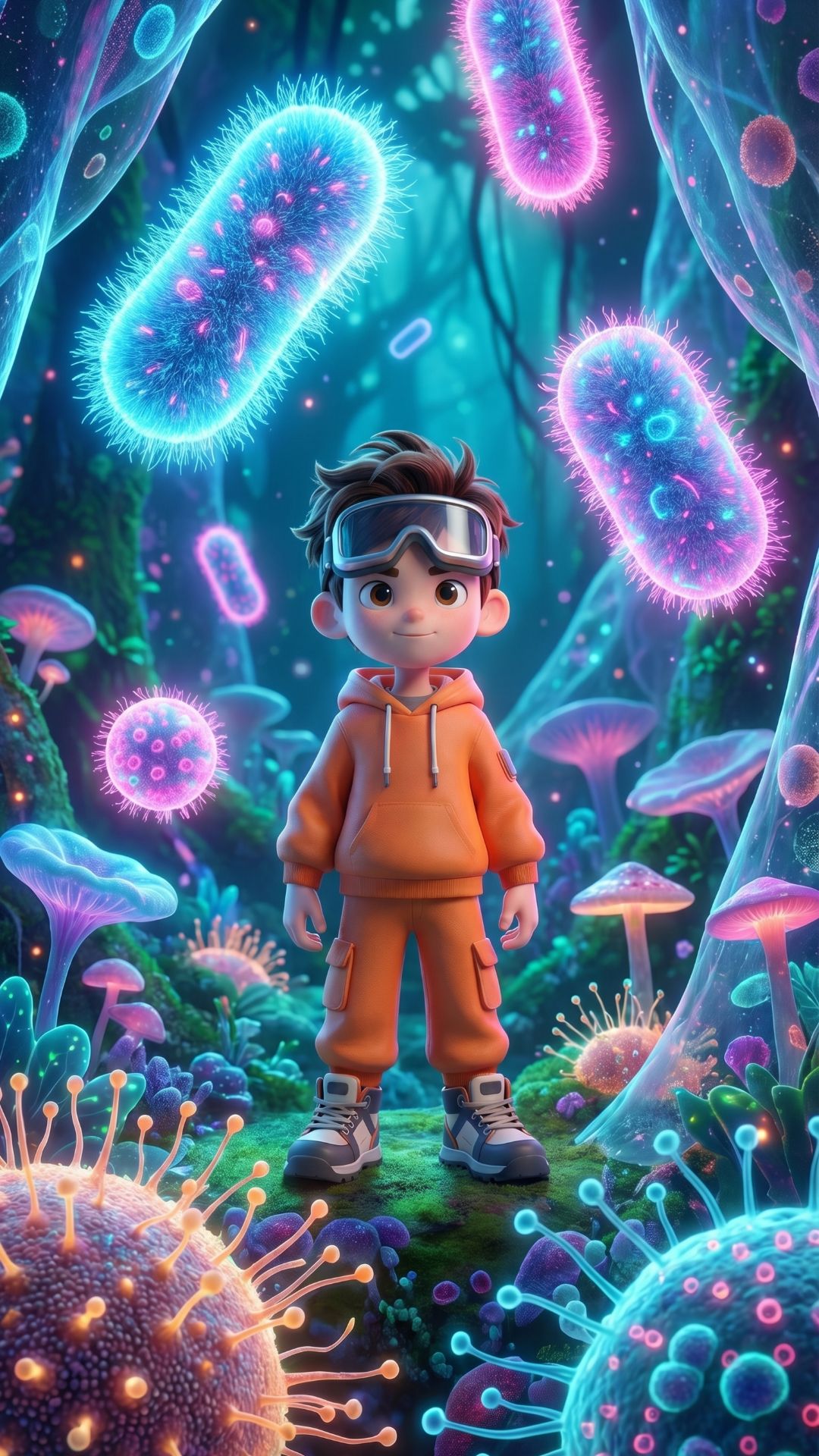 🦠 Бактерии УПРАВЛЯЮТ твоим мозгом! Кто хозяин твоего тела? #микромир #бактерии #биология