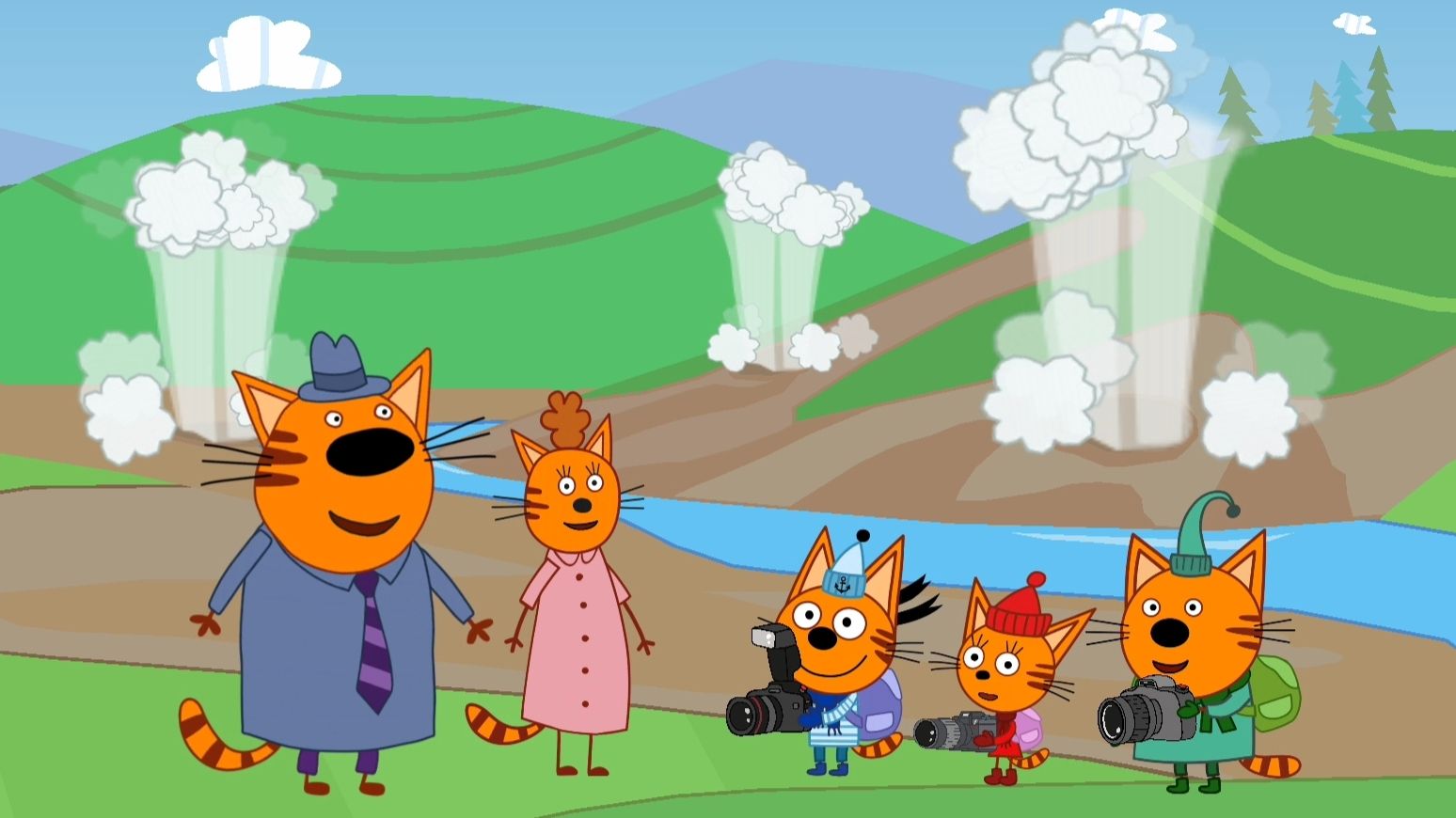 Три кота - мультфильм | Мультики три кота смотреть | Сборник серий мультиков три кота