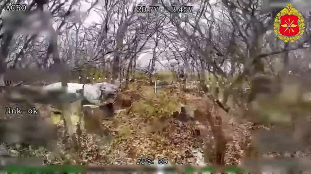 Боевая работа подразделения БПЛА «Гермес»