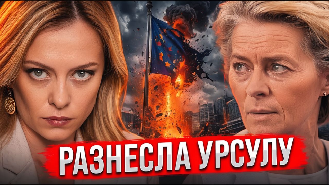 БРАВО МЕЛОНИ! В ЕС вскрылось то, что скрывала Урсула — в Брюсселе паника