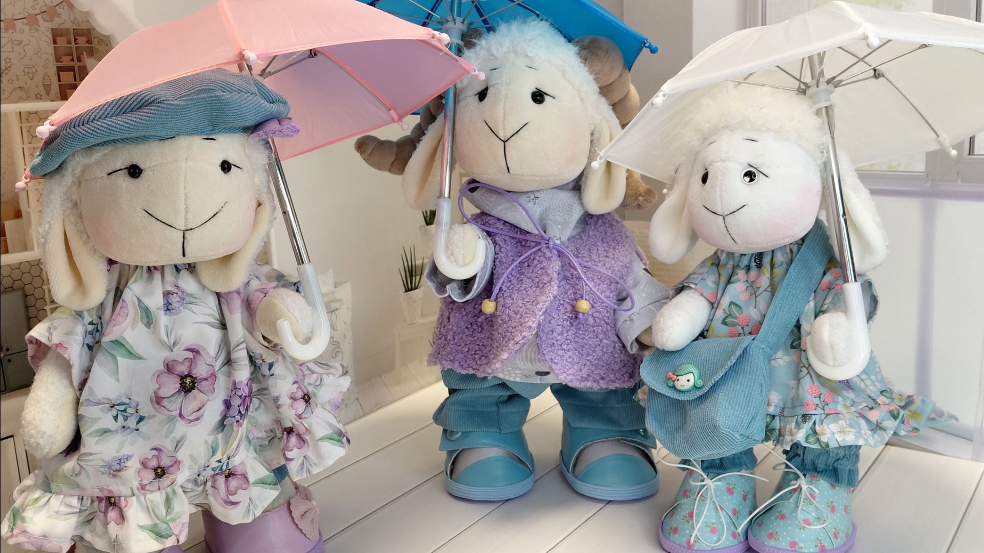 Семейка барашков💙💙💙