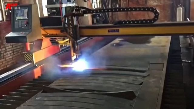 Работа плазменного станка ZLQ-10A смотреть онлайн