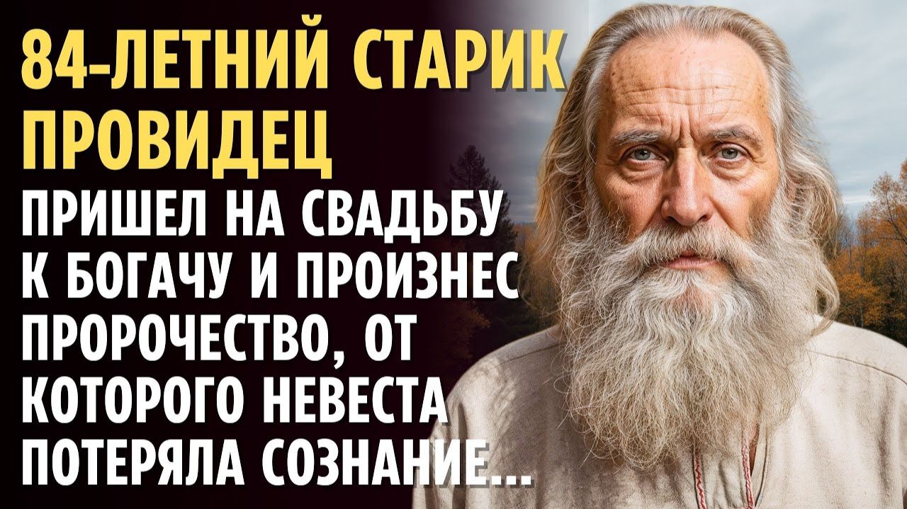 84-летний ПРОВИДЕЦ пришел на свадьбу к богачу и произнес ПРОРОЧЕСТВО, от которого невеста замерла