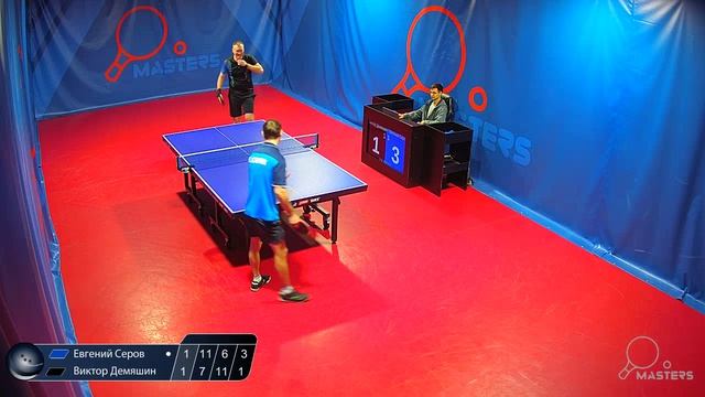 Мастерсы - Демяшин В. Vs Серов Е. - 30.12.2025