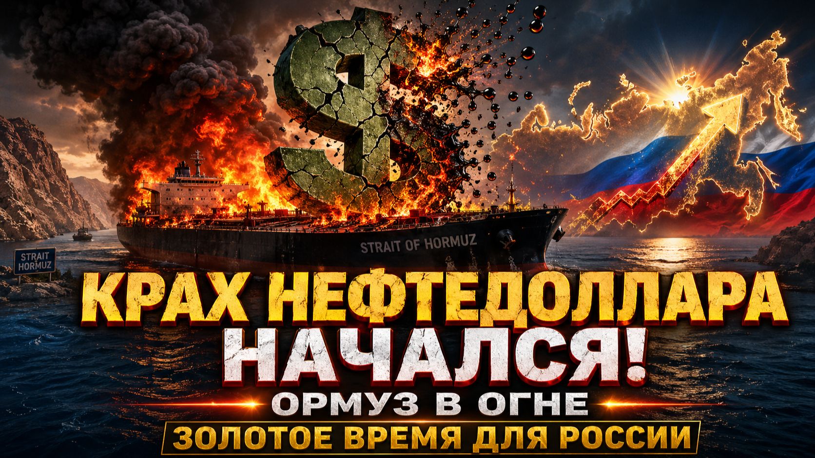 Крах нефтедоллара начался! Ормуз в огне  золотое время для России и Победы в СВО