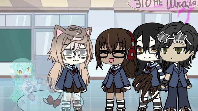 жуткий гача сериал под названием: 