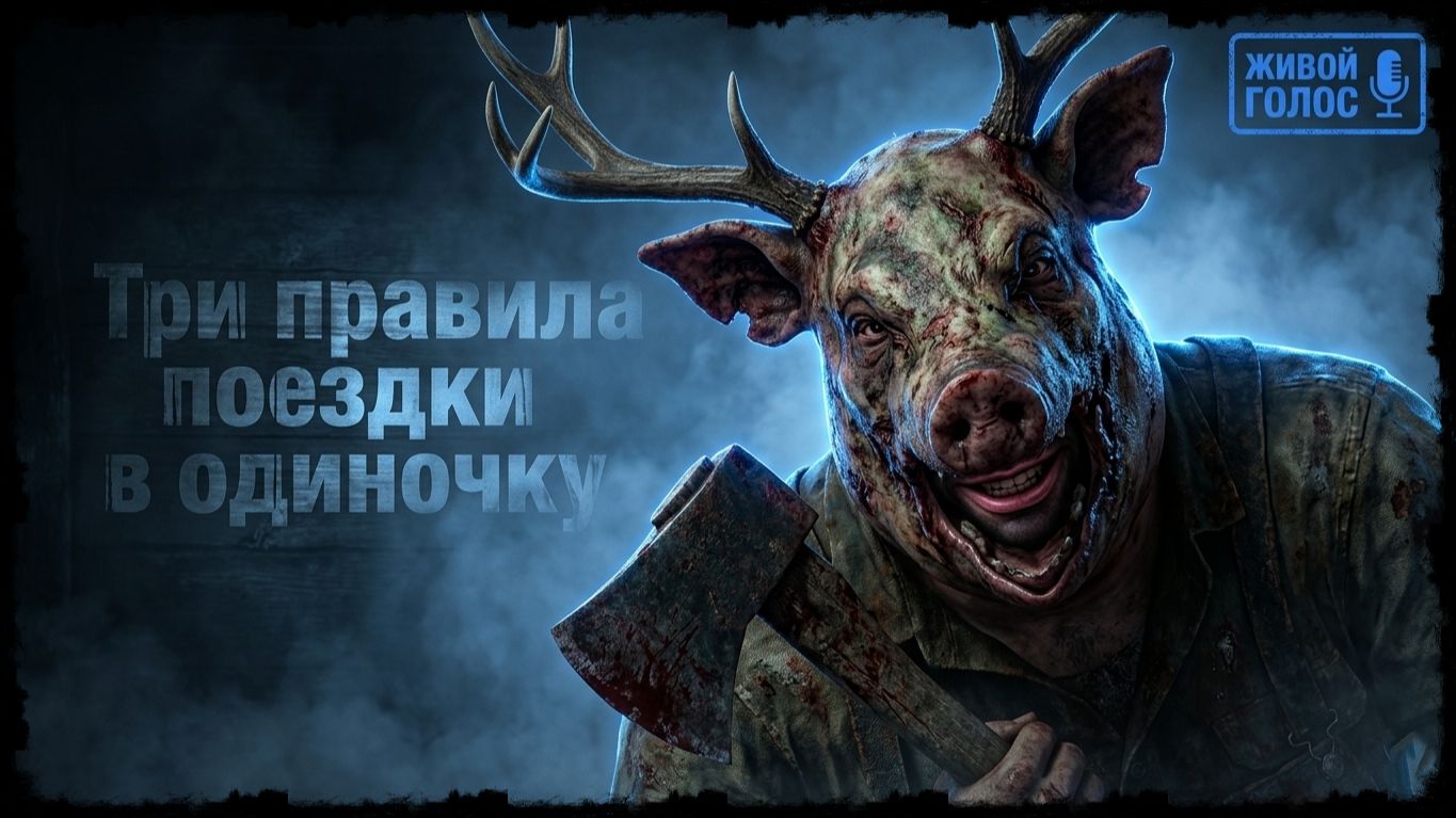 ТРИ ПРАВИЛА ПОЕЗДКИ В ОДИНОЧКУ. Страшная история. Хоррор на ночь. Мистика. Ужасы.