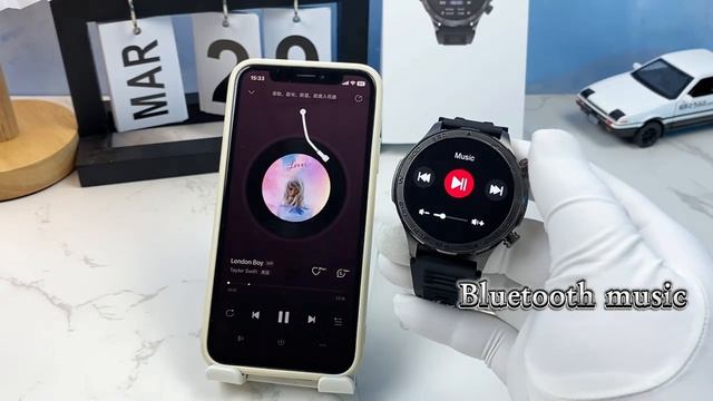 Умные часы для мужчин AMOLED IP68