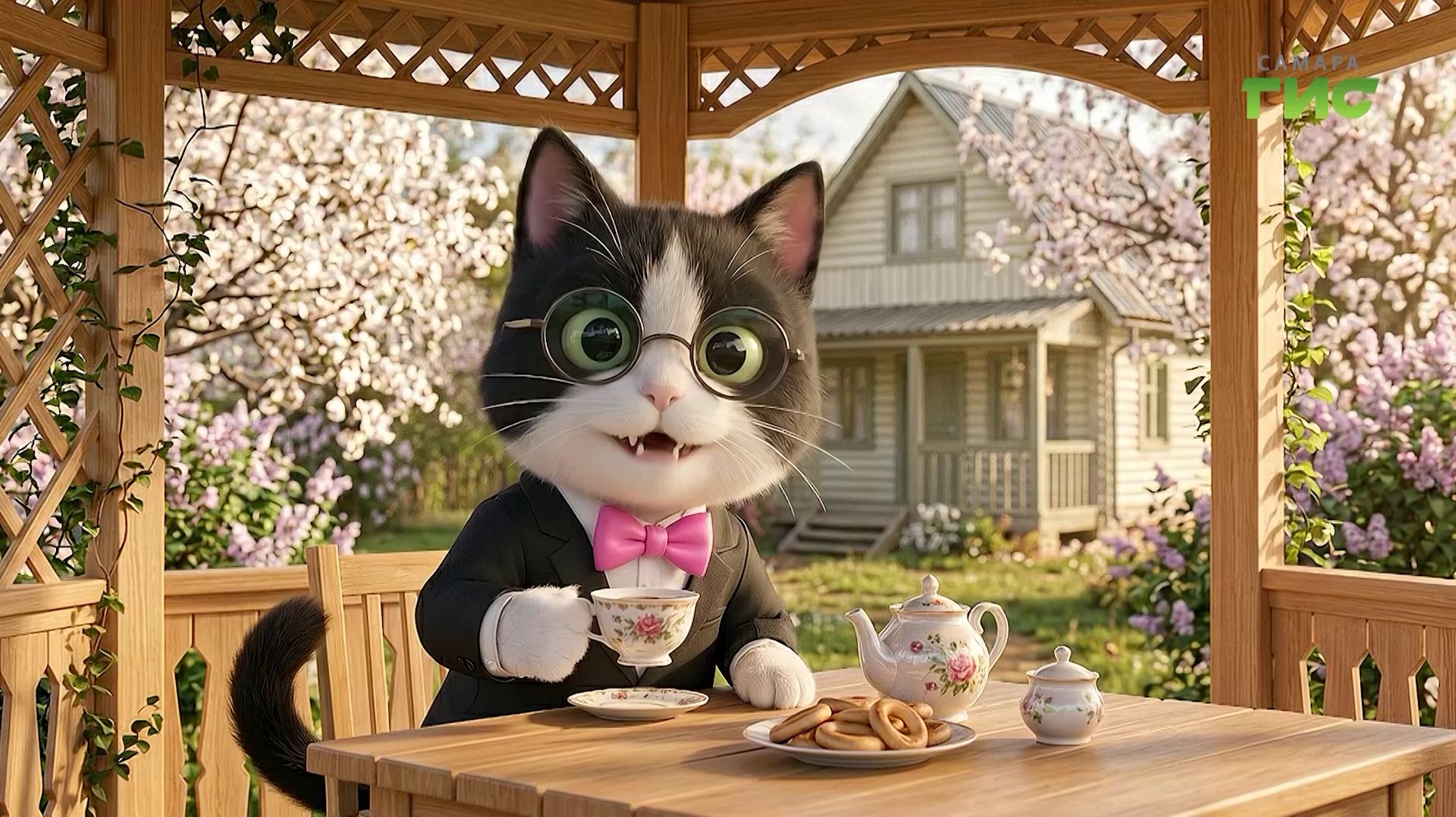 Кино под открытым небом, лекция об истории Первомая / 