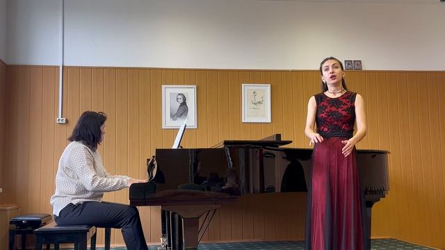 М.П.Мусоргский Думка Параси из оперы «Сорочинская ярмарка», Исполняет Навоян Илона