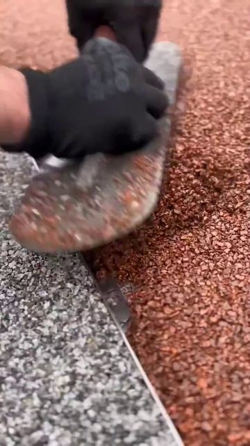 Преобразование дорожки к дому с использованием смолы