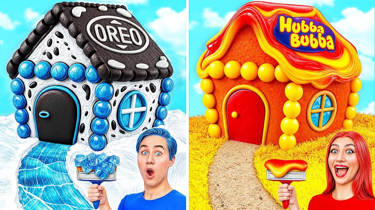 Челлендж Горячее или Холодное  Смешные Cитуации от Jelly DO Challenge