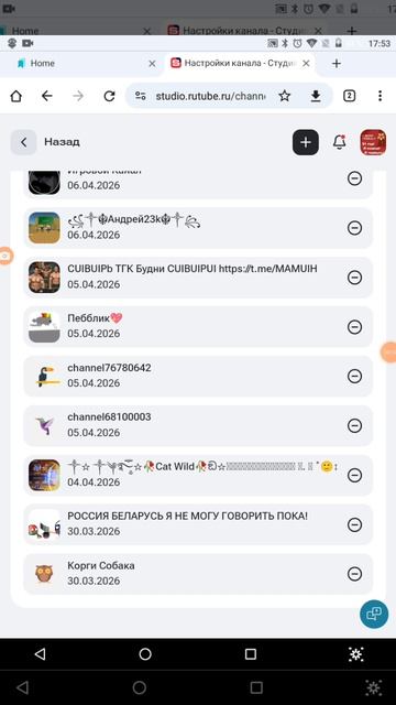 Снимаем блокировку с каналов РОССИЯ БЕЛАРУСЬ Я НЕ МОГУ ГОВОРИТЬ ПОКА! и Корги Собака