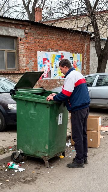 Погрязли в мусоре: потерянные надежды и безысходность #безысходность #проблемы