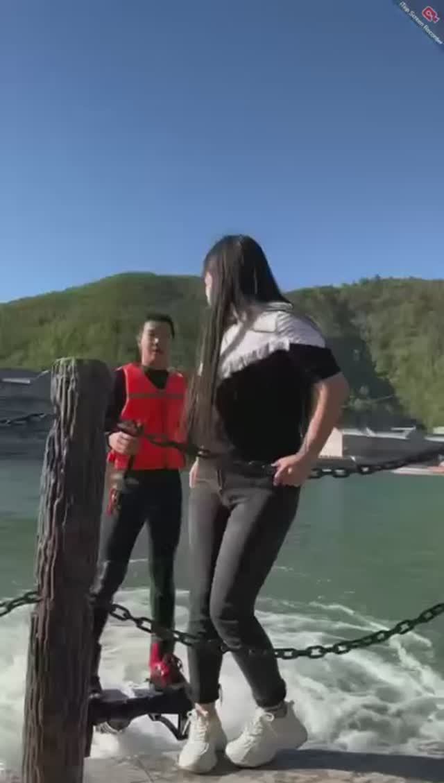 Flyboard. Искупал красавицу. Wetlook