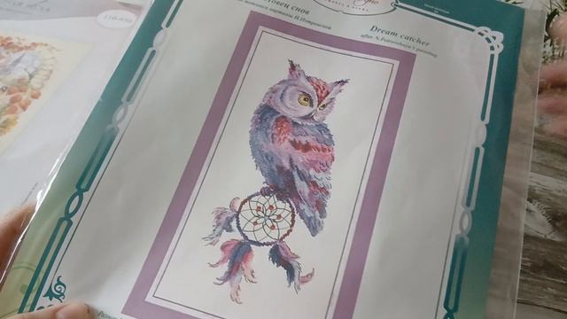 Запасы наборов для вышивания крестиком.🍀