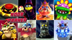 Super Mario Galaxy - Все Боссы