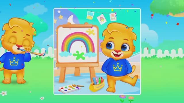 Детский развивающий мультфильм, пазлы, головоломка.