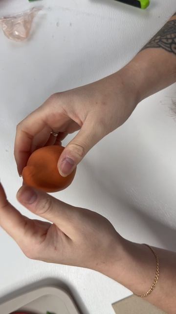 Овощи из воздушного пластилина своими руками#diy #творчество #pinterest #handmade