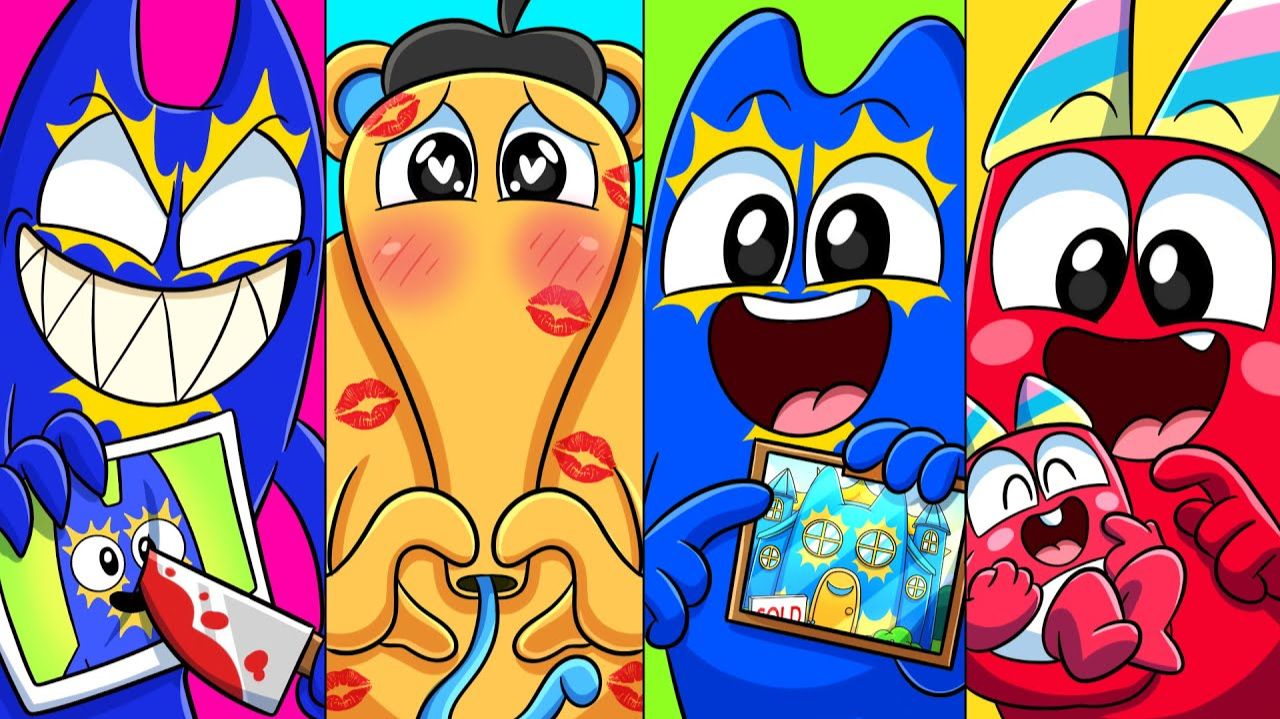 ТОП 20 ЛУЧШИХ АНИМАЦИЙ GARTEN OF BANBAN 7!   Анимации на русском