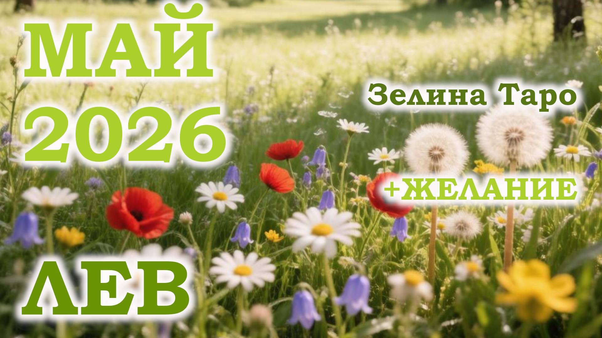 ЛЕВ | ТАРО прогноз на МАЙ 2026 года | Желание | Расклад таро