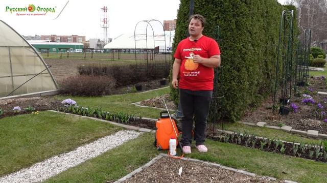 Весенняя обработка сада.