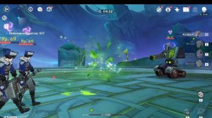 Genshin impact ещё раз попробовала,иду дальше