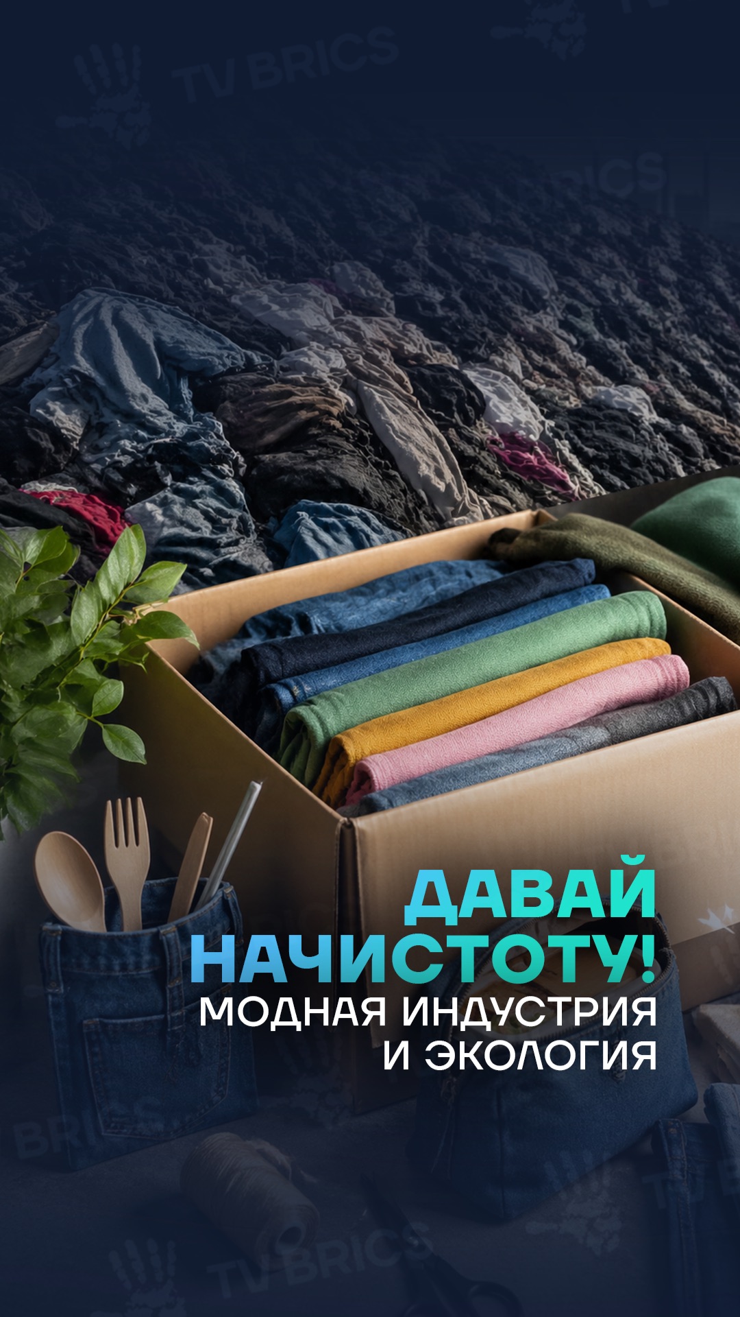 По данным экологов, ежегодно на свалки всего мира отправляется 92 миллиона тонн текстильных отходов.