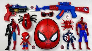 Распаковка набора игрушек Человек-паук, набор игрушек серии Marvel.🕷🕸