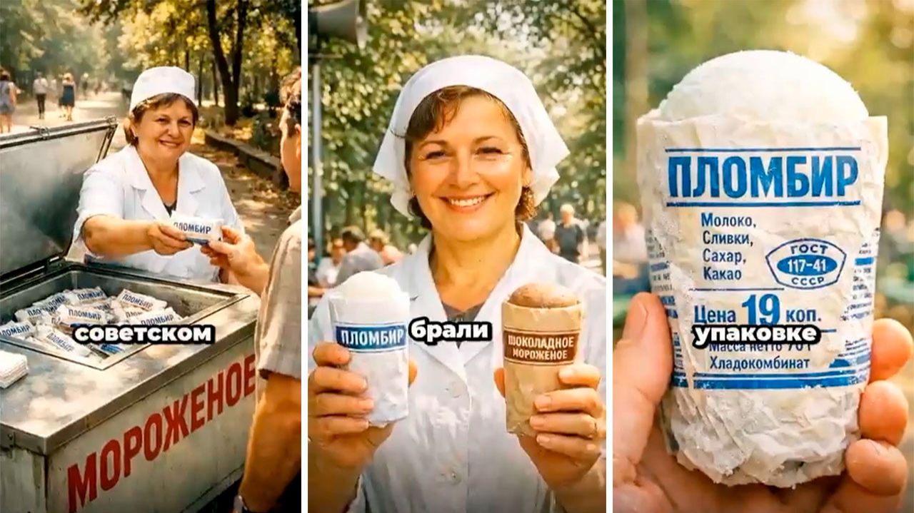 Мороженое в СССР
