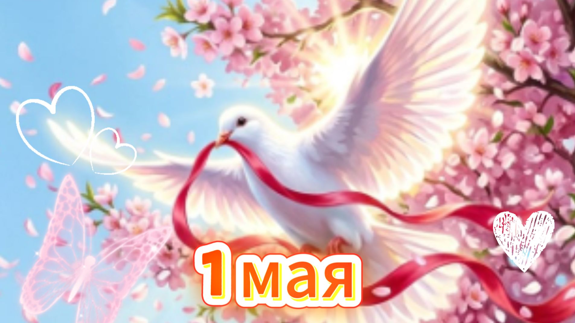 1 мая: музыкальное поздравление и открытка | Домохозяйка