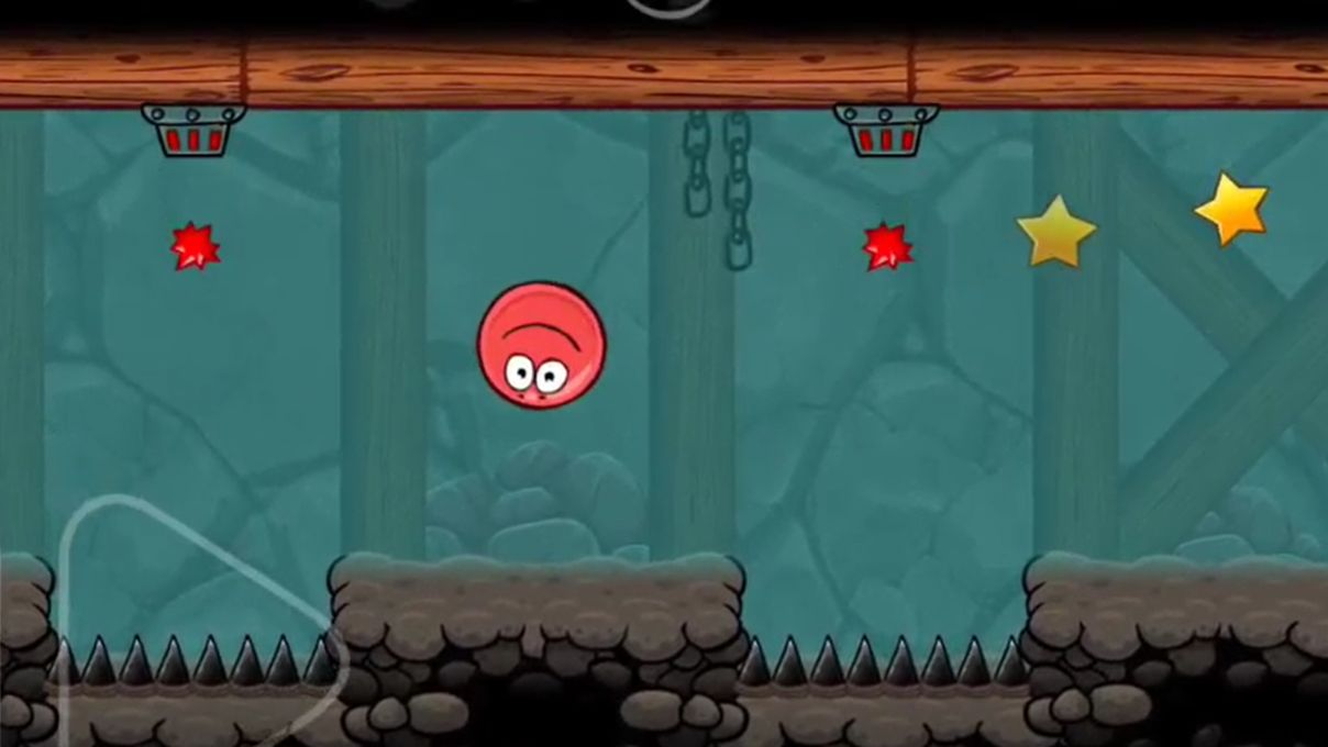 Красный шар.