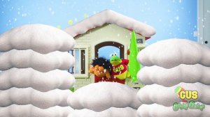 Learning Colors Pretend Play Painting a Playhouse with Gus the Gummy Gator!