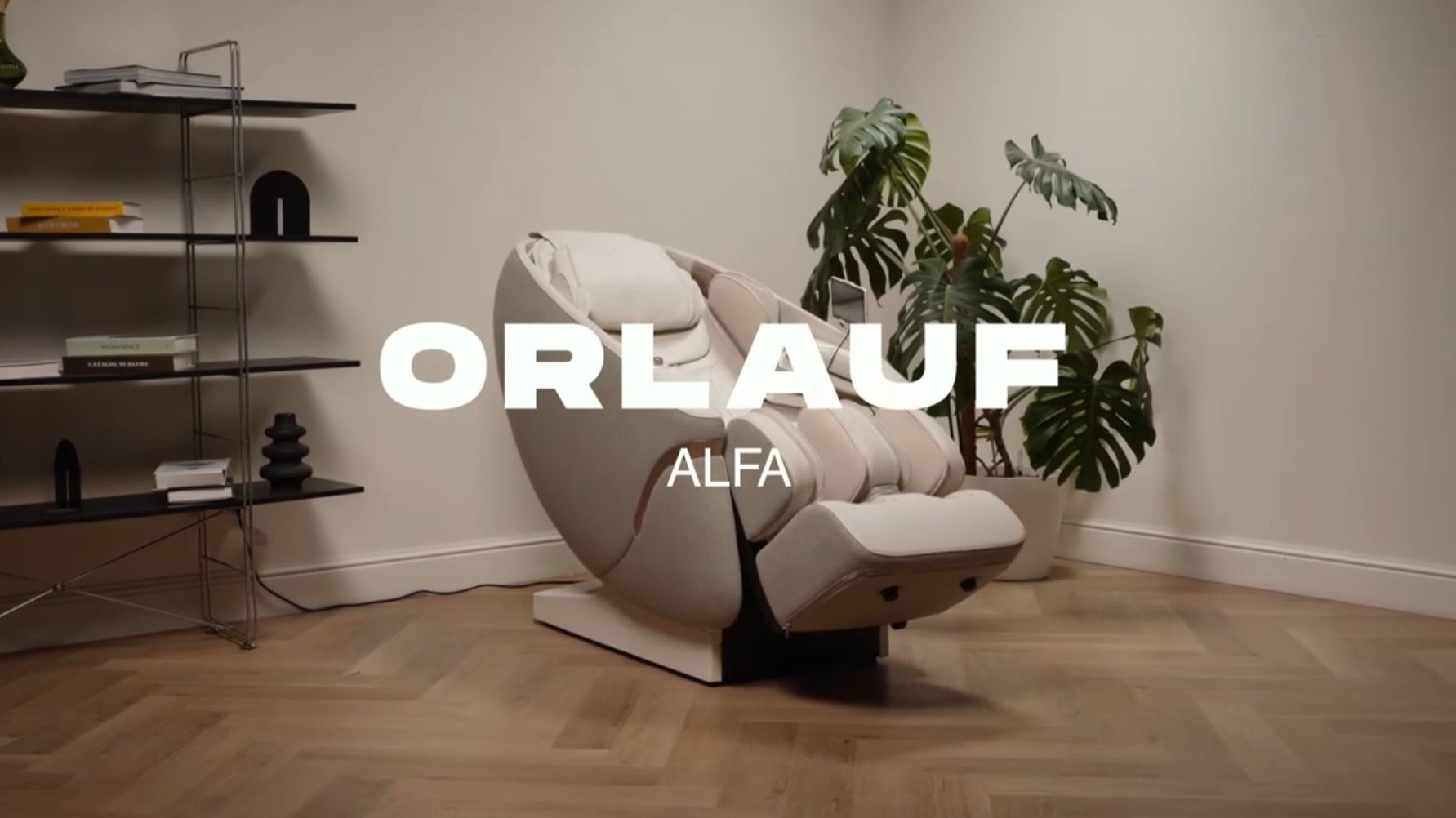 Orlauf Alfa - массажное кресло с голосовым управлением