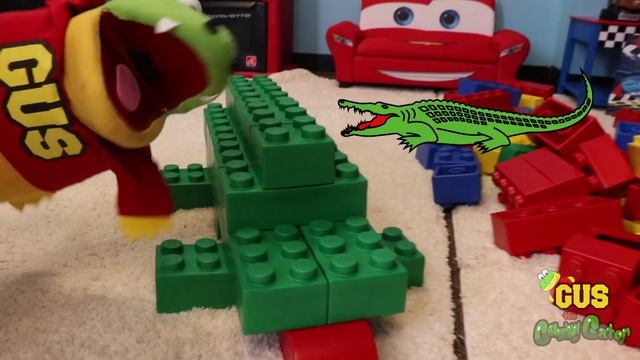 GIANT LEGO BUILDING CHALLENGE FOR KIDS!