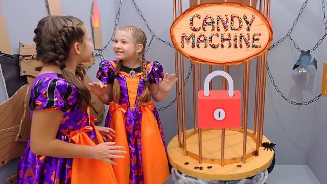 Диана и Волшебная Машина Сладостей ｜ Хэллоуинское Прик