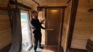 Обзор Бани Квадро 6х2.30м в максимальной  комплектации