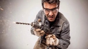 Звук дрели, звук перфоратора. 4 часа