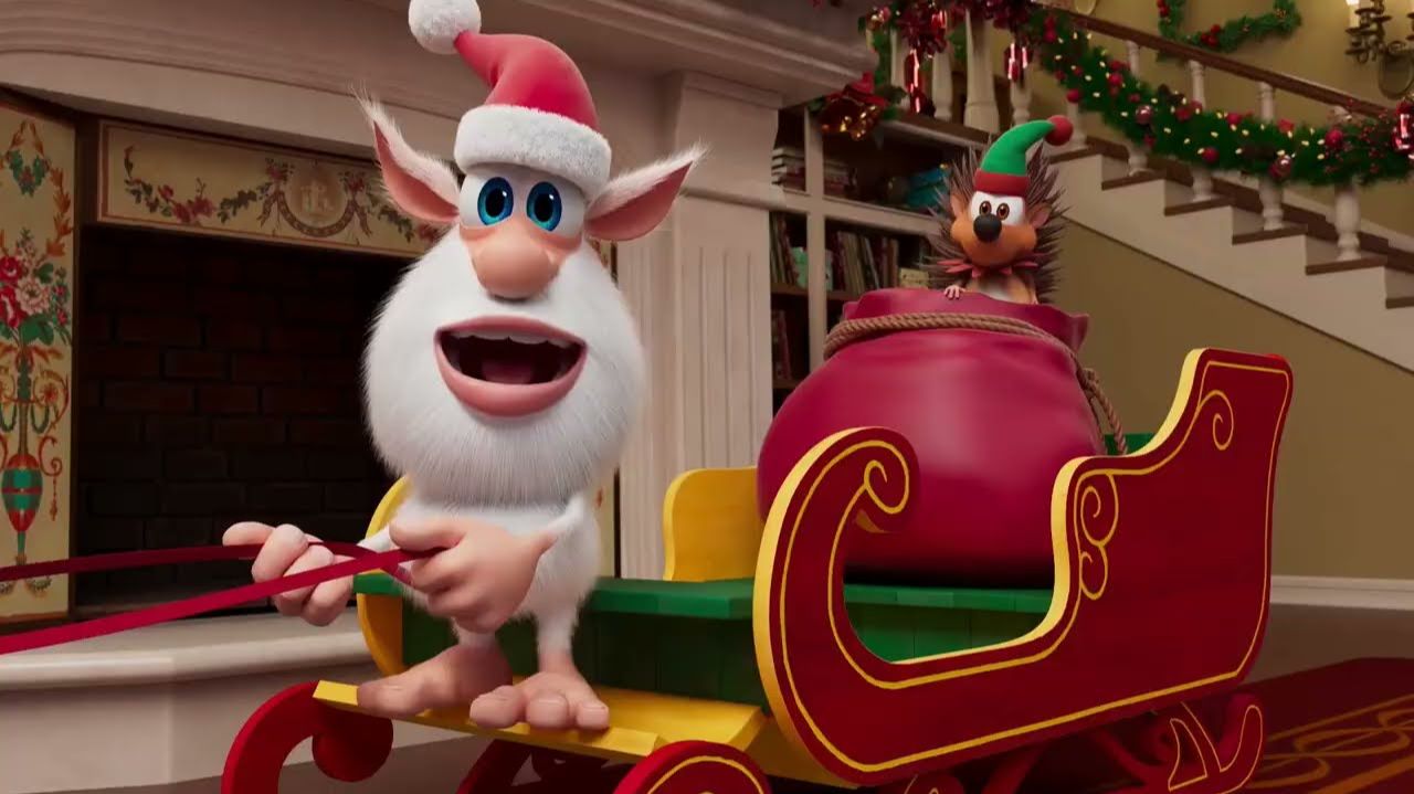 Буба Подарки на Рождество Серия 80 - Весёлые мультики для детей - БУБА