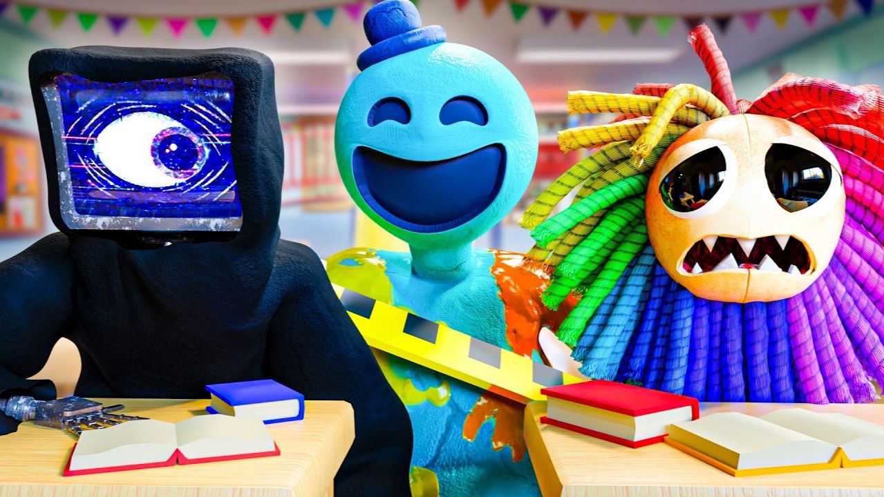 ДОУИ ТЕСТОМАН ПЛАСТИЛИНОВЫЙ ТРЮК!!! Poppy Playtime 4 анимации