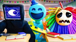 ДОУИ ТЕСТОМАН ПЛАСТИЛИНОВЫЙ ТРЮК!!! Poppy Playtime 4 анимации