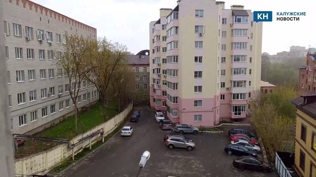 Накануне мая Калугу накрыло снежной крупой