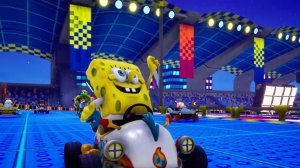 Nickelodeon Kart Racers. Спанч Боб Задаёт Темп! Мульт Гонки для Детей!