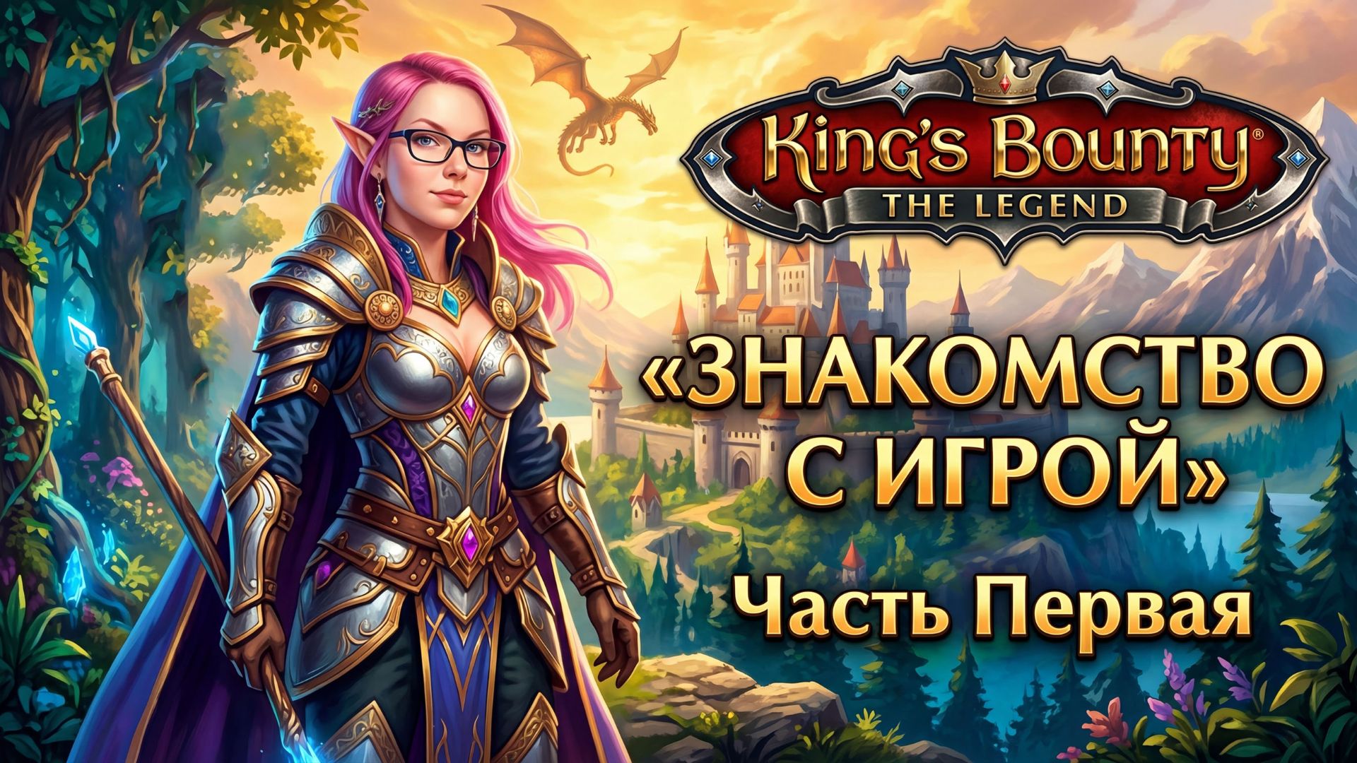 ВПЕРВЫЕ ИГРАЮ В King's Bounty: The Legend - ПРОХОЖДЕНИЕ - часть 1