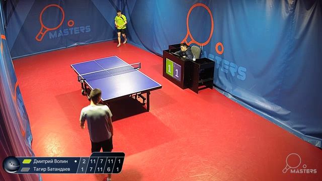 Мастерсы - Батандаев Т. Vs Волин Д. - 30.12.2025