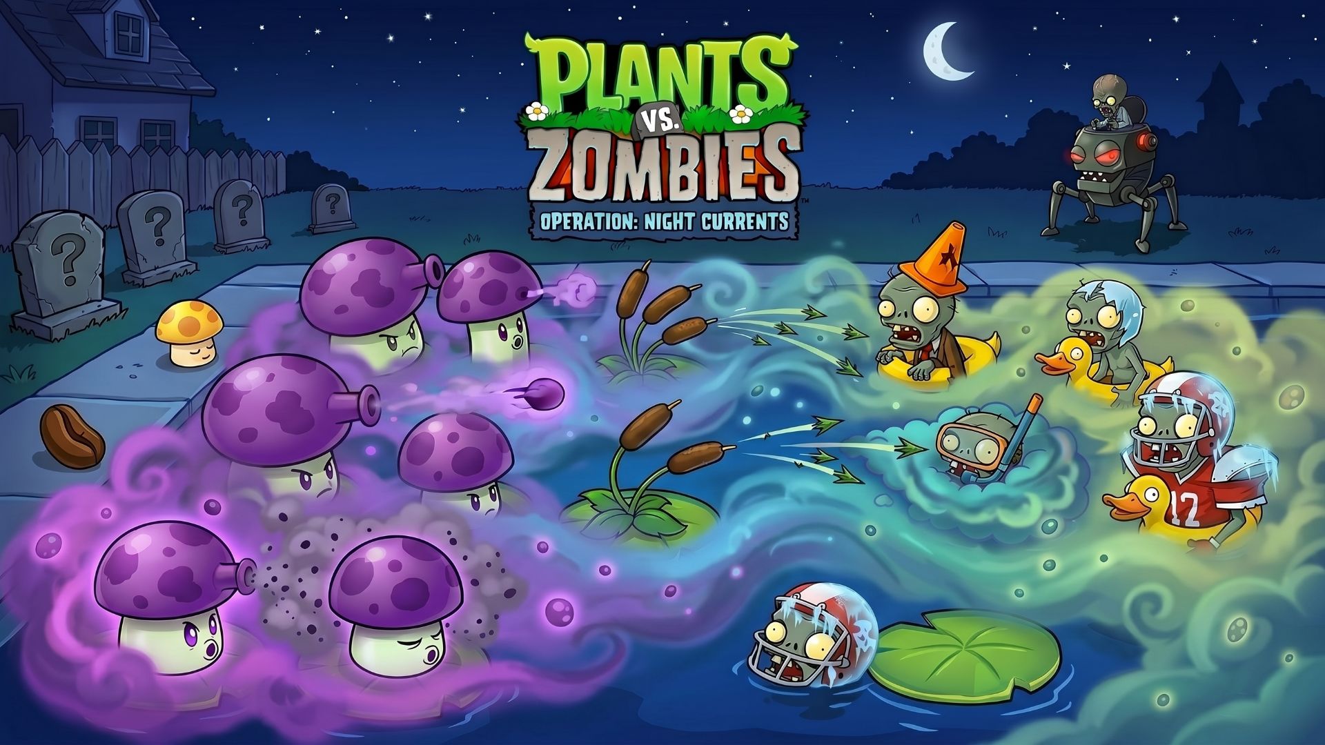Зомби против растений Hybrid Grafted PVZ FUSION EXPANDED MOD Plants Vs Zombies-2